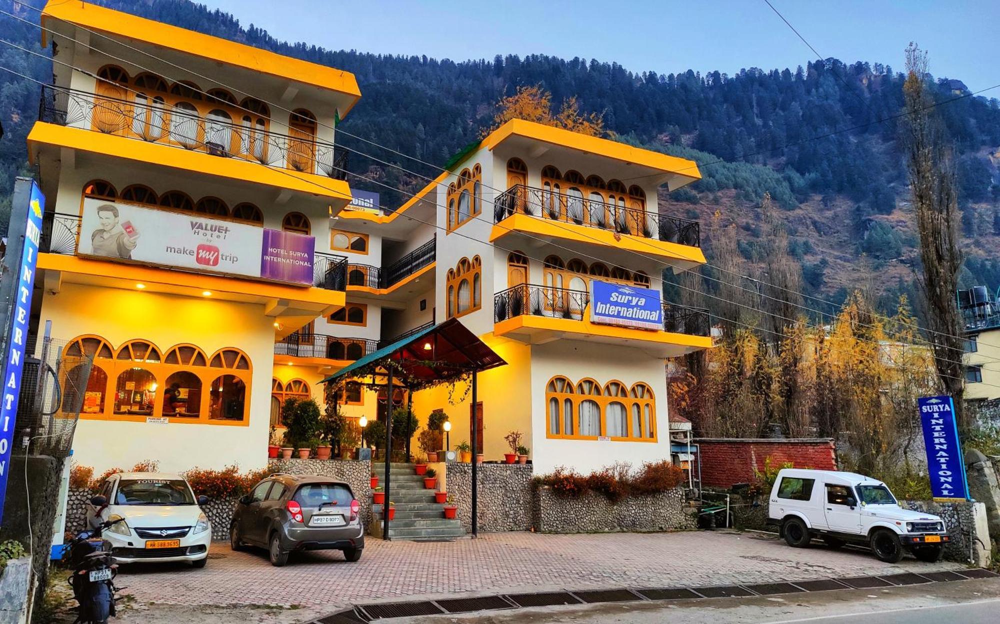 Surya International Hotel Manali Near Mall Road Екстер'єр фото